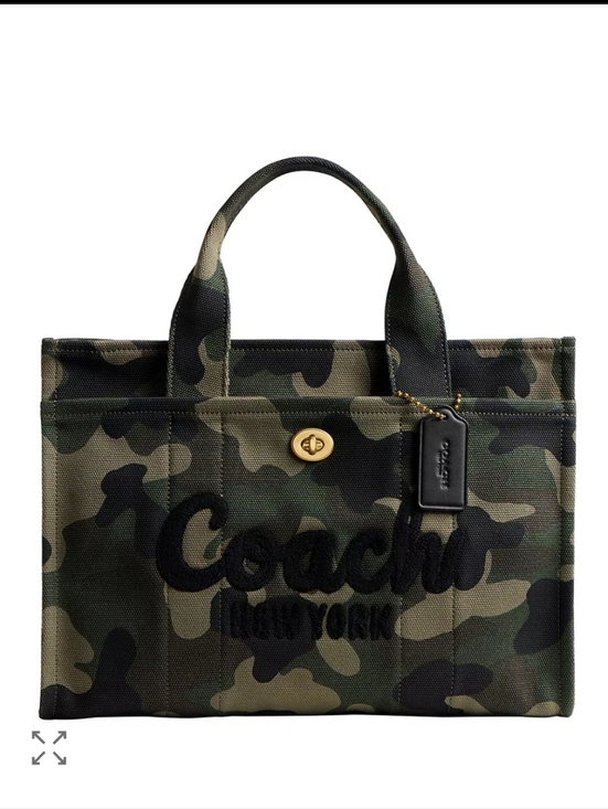 Coach Handbags - COACH Cargo Tote Bag with Camo Print